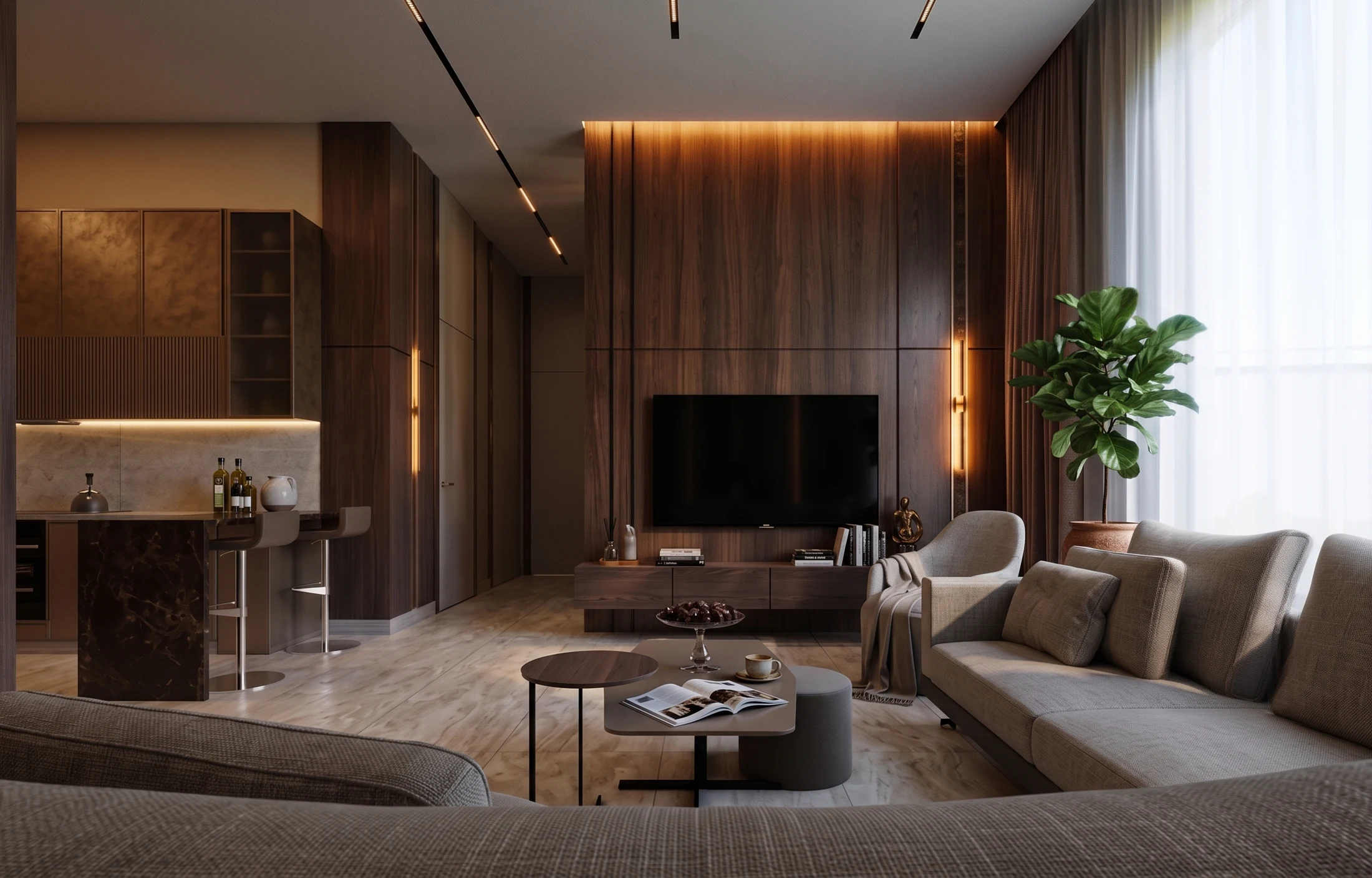 Architectural visualization by Waseem Dabbas