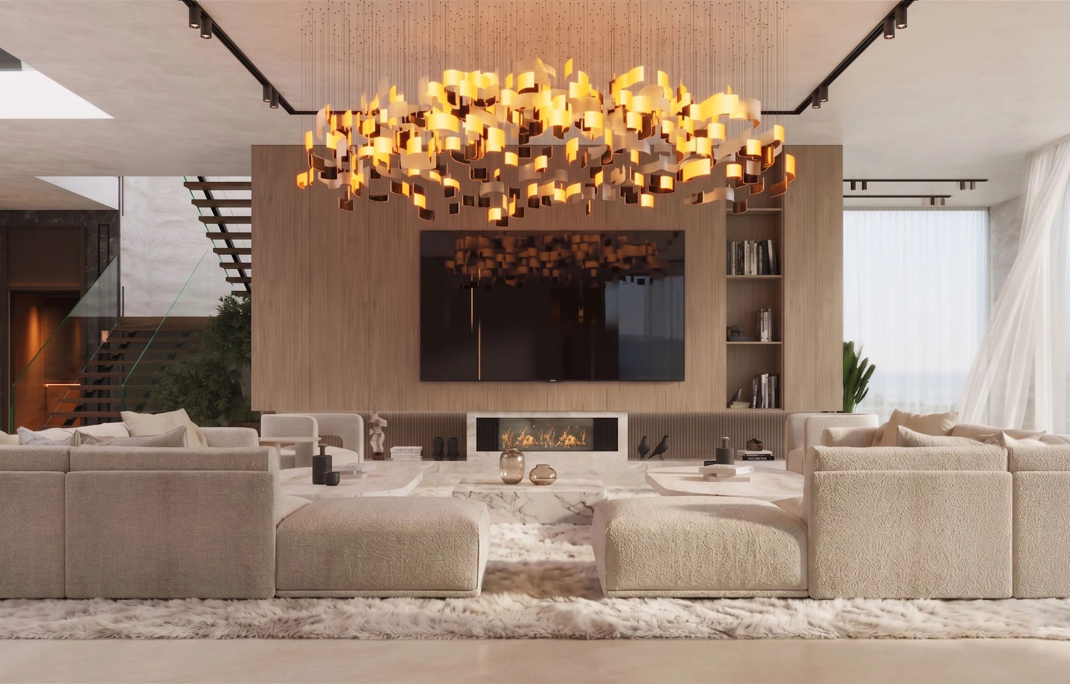 Architectural visualization by Waseem Dabbas