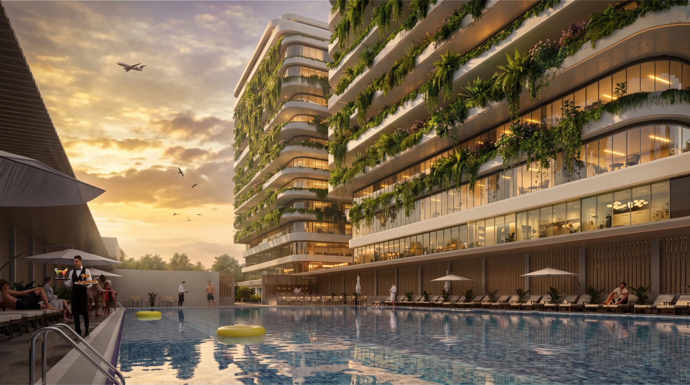 Architectural visualization by Waseem Dabbas