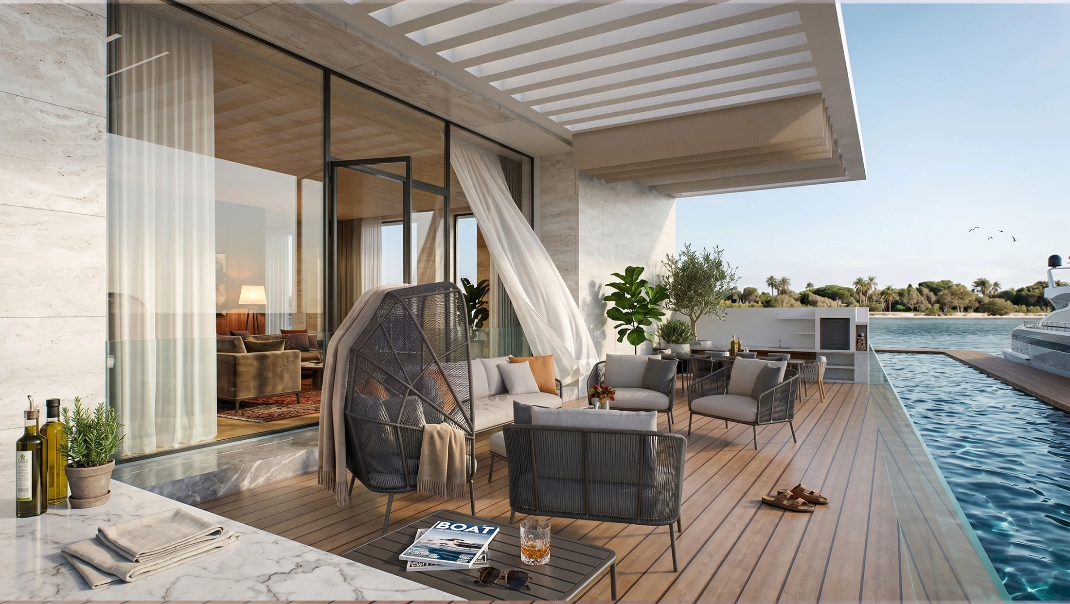 Architectural visualization by Waseem Dabbas