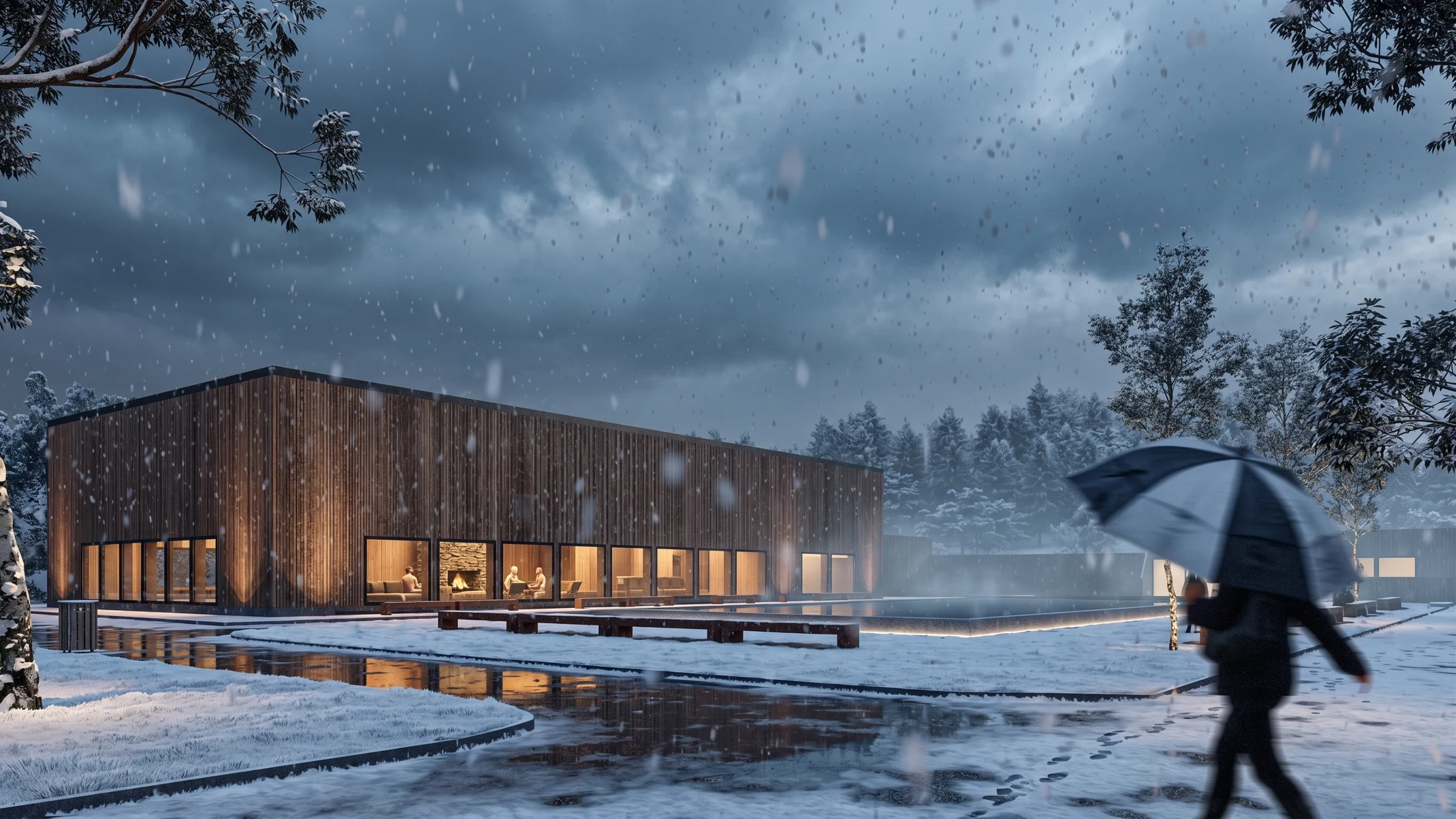 Architectural visualization by Waseem Dabbas