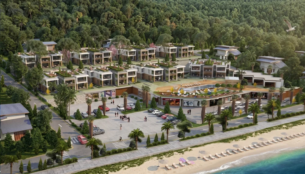 00 Exterior marina premium residence Bodrum AI